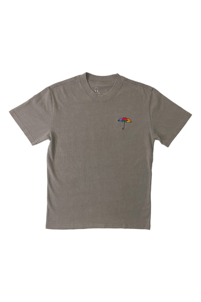 KIMPTON GRAY X SOUNDOFF EMBROIDERED DON'T RAIN ON MY PARADE HEAVY T-SHIRT